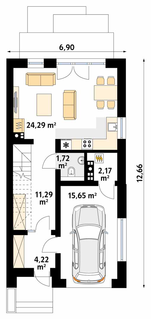 Wiąz W (odbicie lustrzane) - miniatura 4