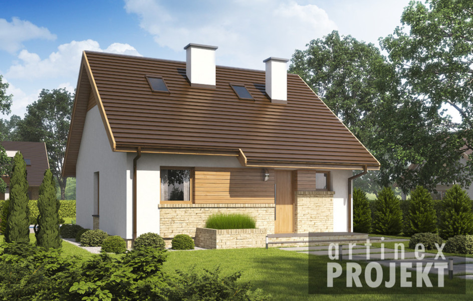 Budowa domu D138 (odbicie lustrzane) z New-House