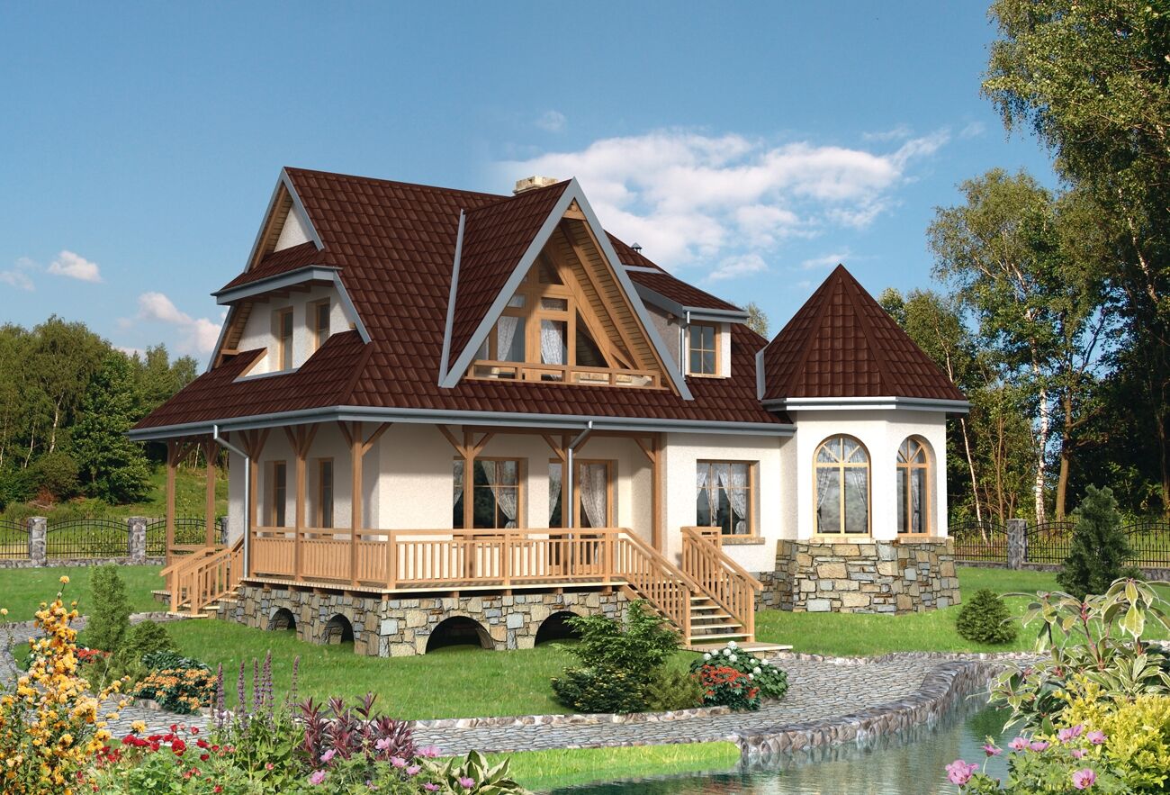 budowa domu Kurza Stopka (odbicie lustrzane) - New-House