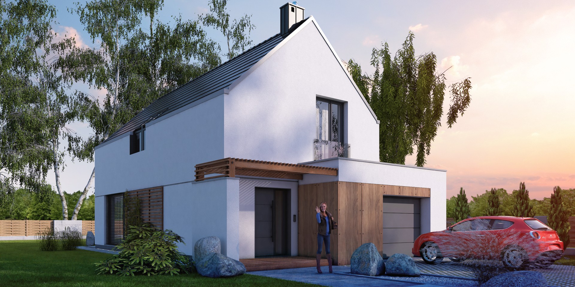 budowa domu Amoenus I G1 - New-House