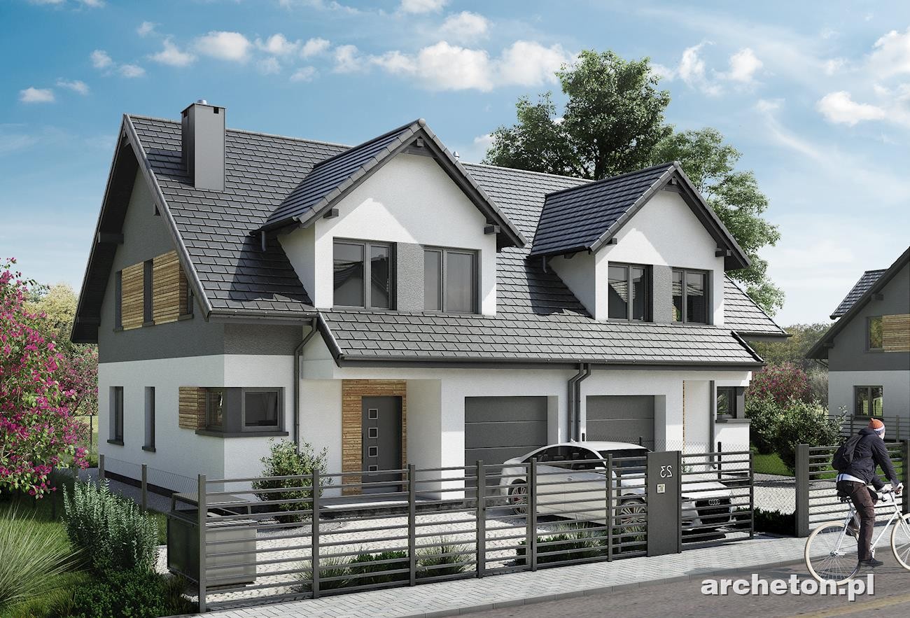 budowa domu Lila 2 Duo (odbicie lustrzane) - New-House
