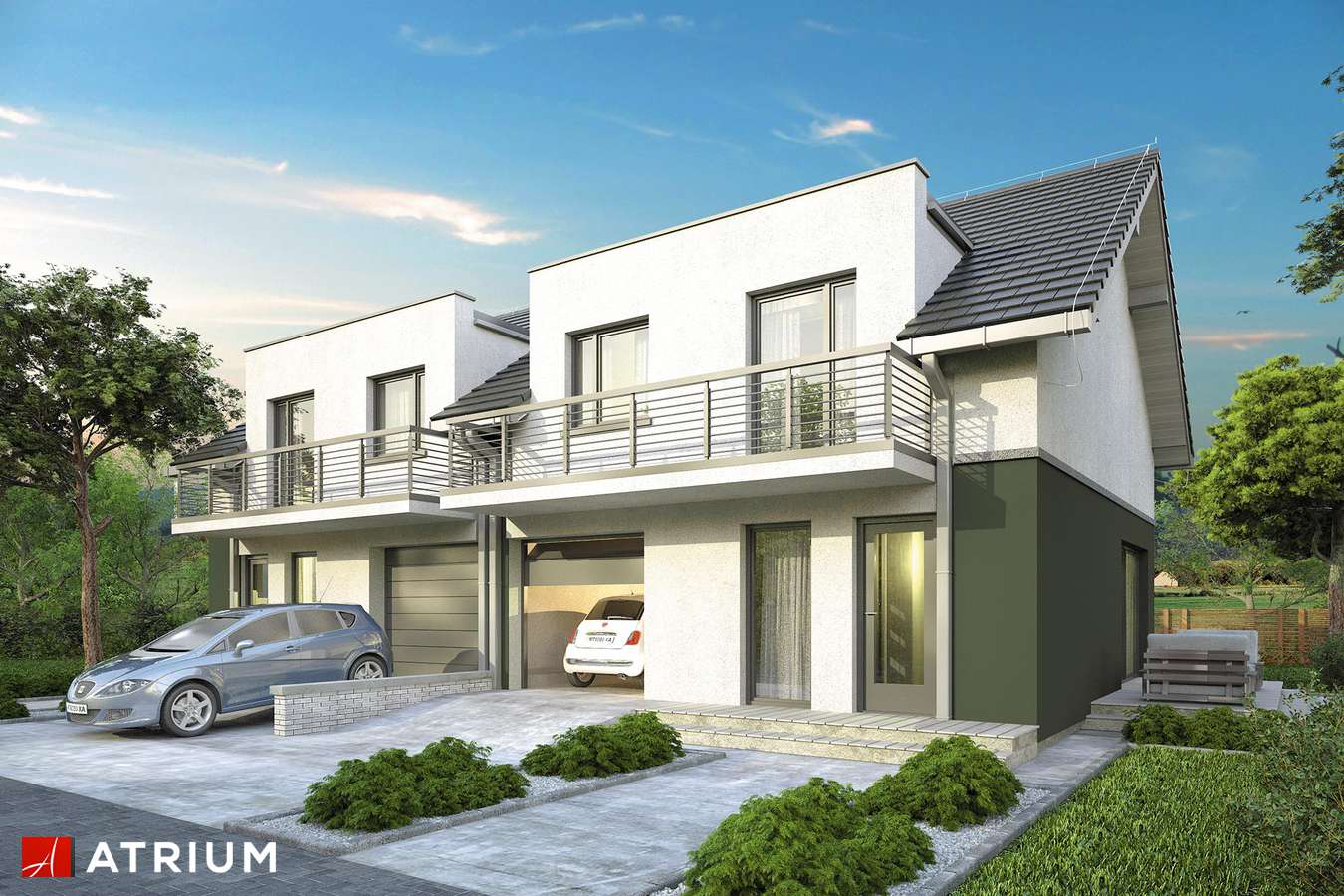budowa domu Double House II - New-House