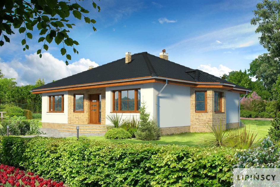 Budowa domu Capri LMB72 (odbicie lustrzane) z New-House