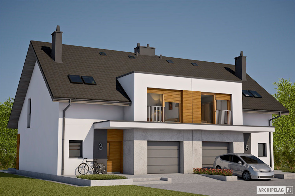 Budowa domu Wiktor G1 (bliźniak) z New-House