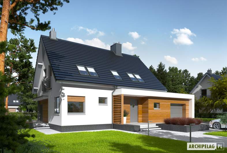 budowa domu Lars G1 (wersja A) - New-House