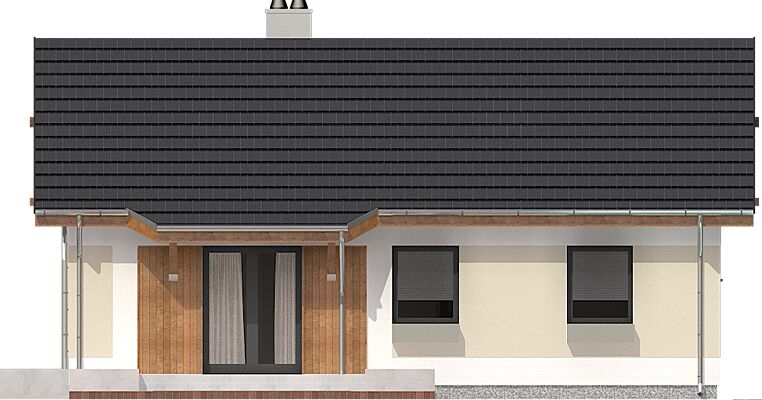 Ares trend z garażem 1-st. [A] (odbicie lustrzane) - miniatura 4