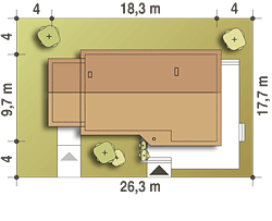 Dawid z garażem 1-st. [A] (odbicie lustrzane) - miniatura 9