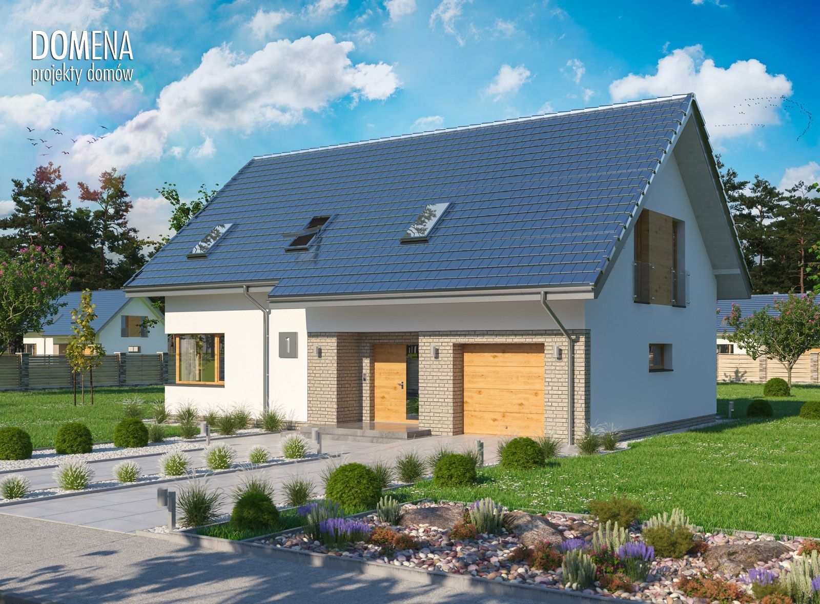 budowa domu Domena 203 A1 - New-House