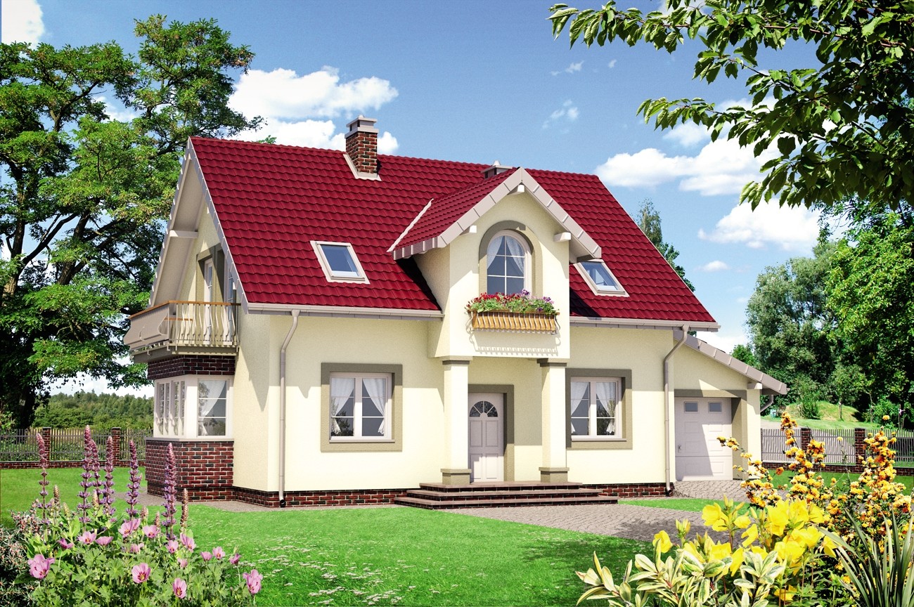 budowa domu Kowalik Lux (odbicie lustrzane) - New-House