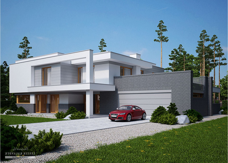 Budowa domu LK&1142 (odbicie lustrzane) z New-House