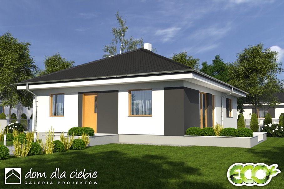 budowa domu Bogna bez garażu [B] - New-House
