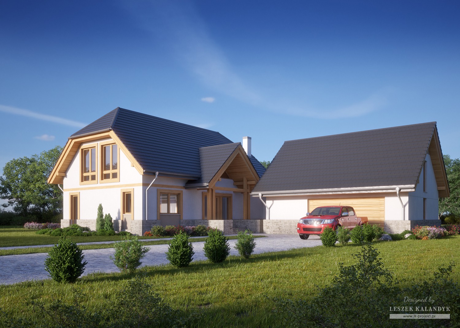 budowa domu LK&1384 - New-House