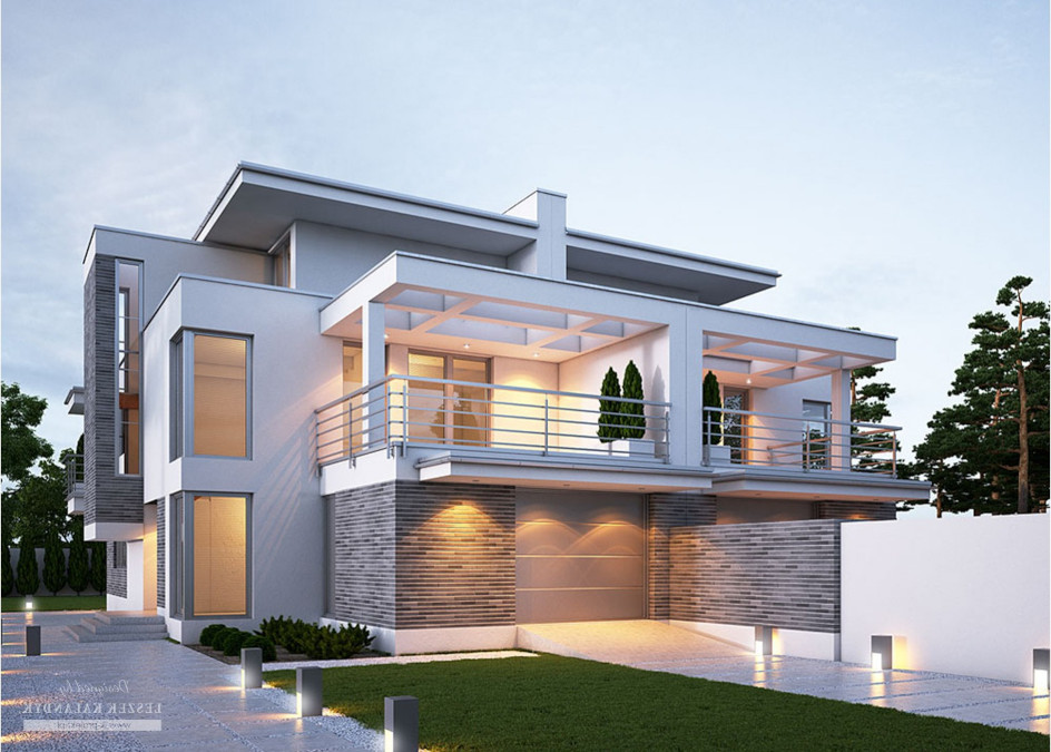 Budowa domu LK&318 (odbicie lustrzane) z New-House