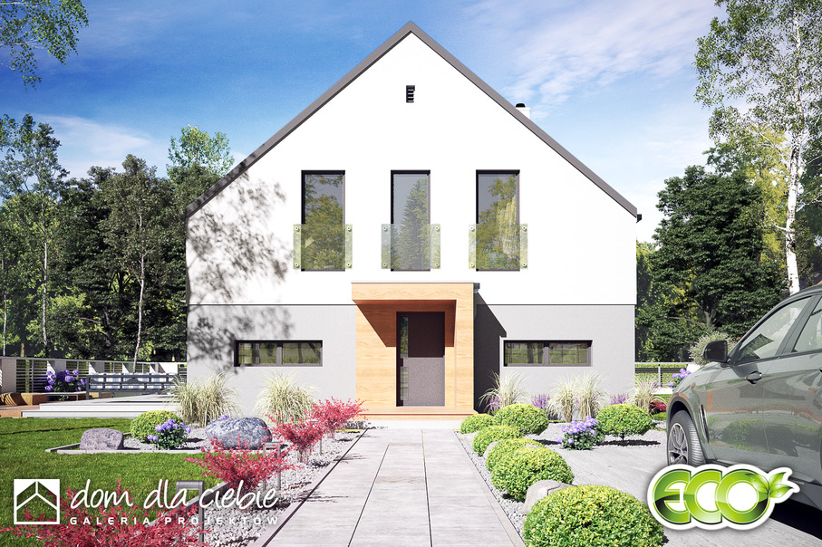 budowa domu Nowalia Mode bez garażu [B] - New-House