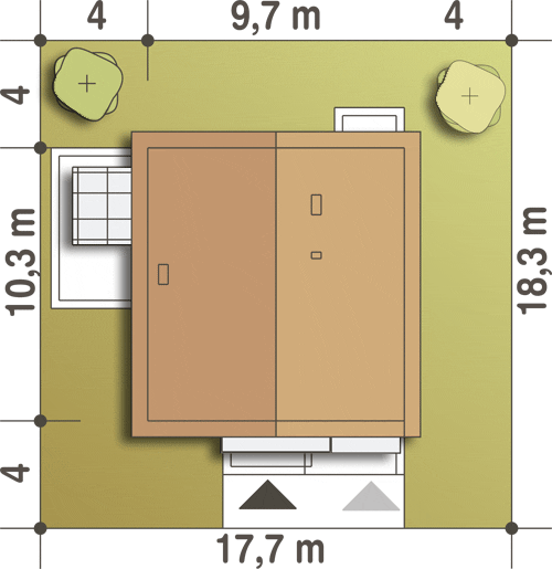 Jarząbek z garażem 1-st. [A] - miniatura 10