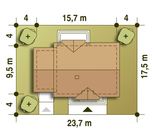 Ares z garażem 1-st. [A] - miniatura 9