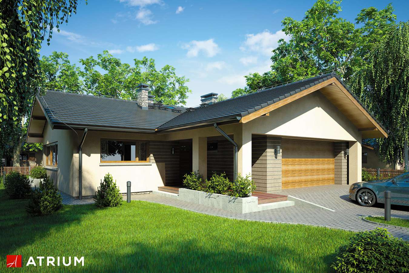 budowa domu Ostoja IV (odbicie lustrzane) - New-House