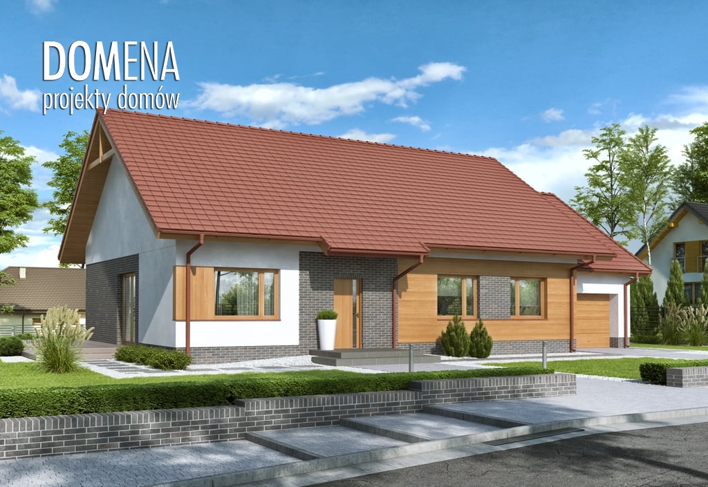 budowa domu Domena 104 A-T - New-House
