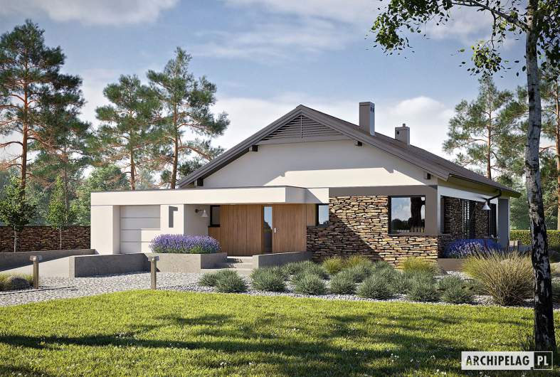 budowa domu Daniel II G1 (odbicie lustrzane) - New-House
