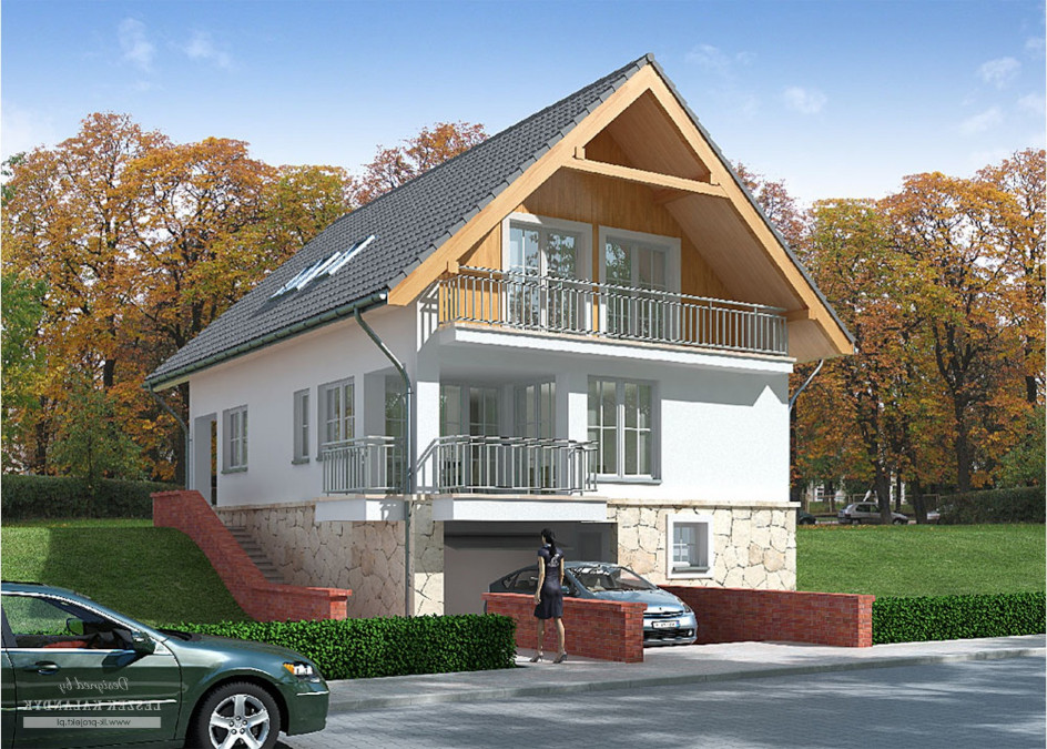 Budowa domu LK&616 (odbicie lustrzane) z New-House