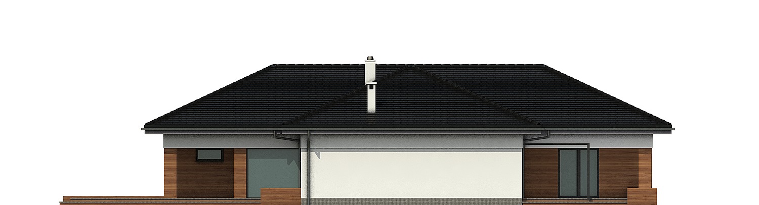 Dolomit z garażem 2-st. [A] (odbicie lustrzane) - miniatura 3