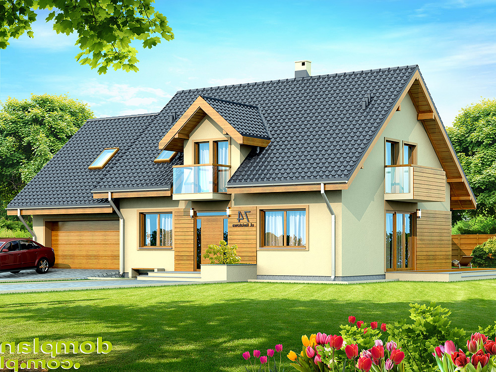 budowa domu KENDRA 2M (Odbicie lustrzane) - New-House