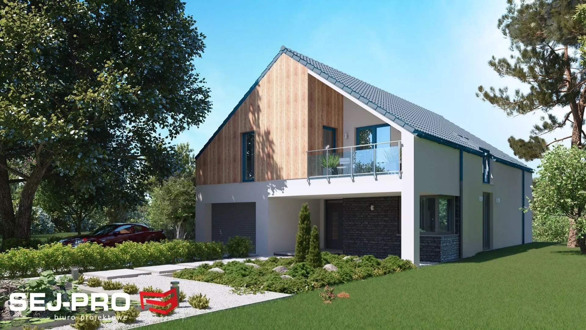 budowa domu SEJ-PRO 012 ENERGO - New-House
