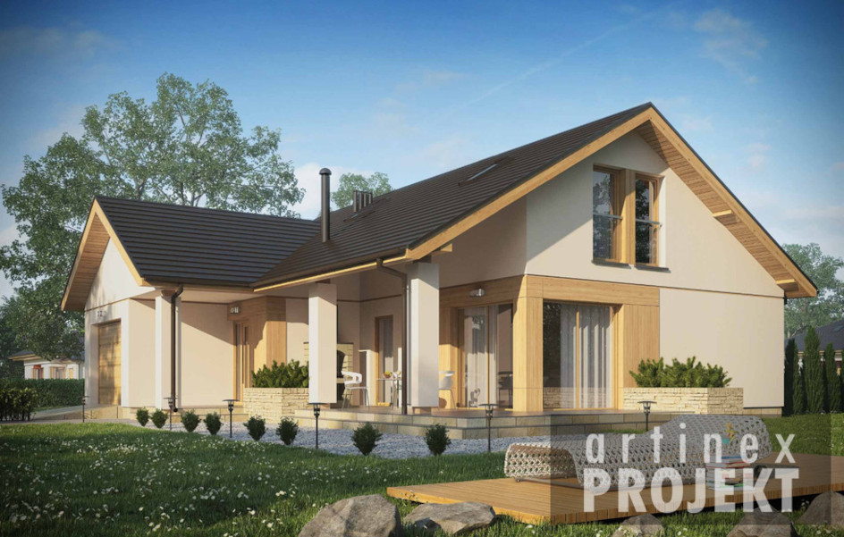 Budowa domu D106A (odbicie lustrzane) z New-House