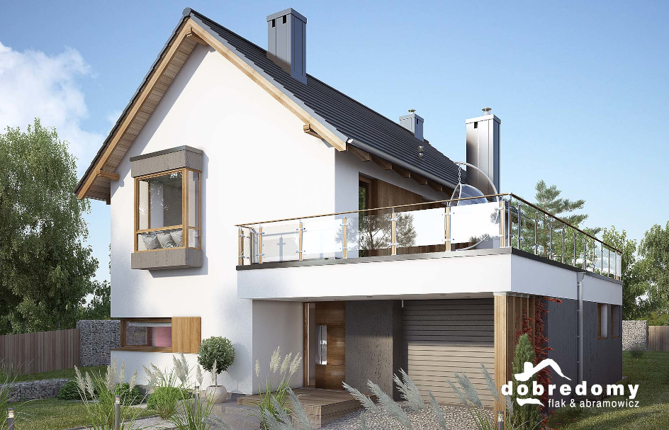 Budowa domu Natan 1G (odbicie lustrzane) z New-House