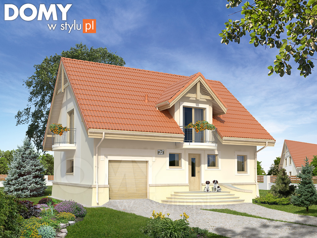 budowa domu Chaber 3 (Odbicie lustrzane) - New-House