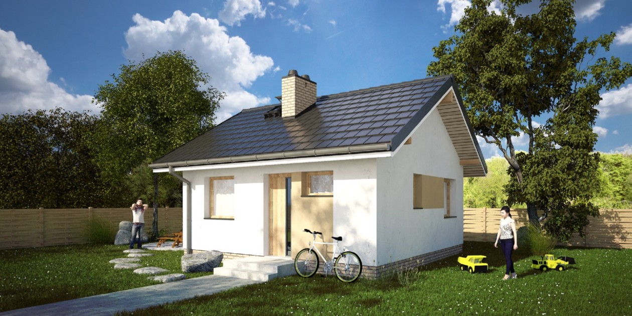 budowa domu Paulus I (Odbicie lustrzane) - New-House