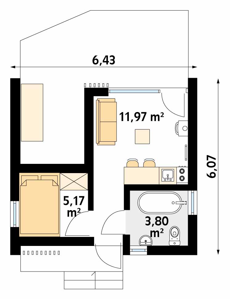 Szyszka 3 dr-S (odbicie lustrzane) - miniatura 4