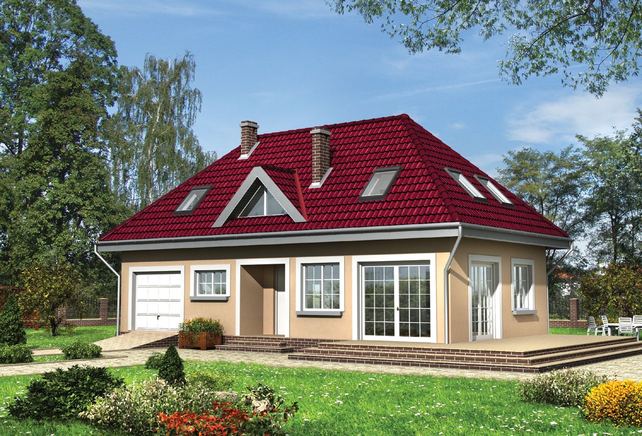 budowa domu Bóbr (odbicie lustrzane) - New-House