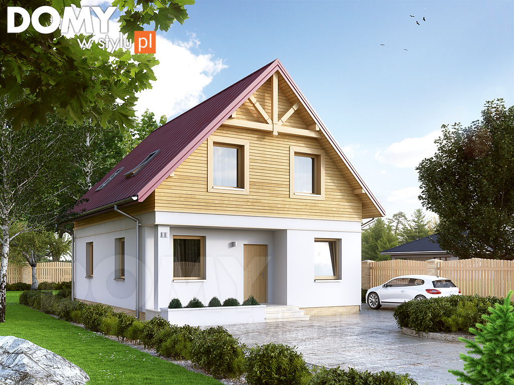 budowa domu Oliwka 2 (Odbicie lustrzane) - New-House