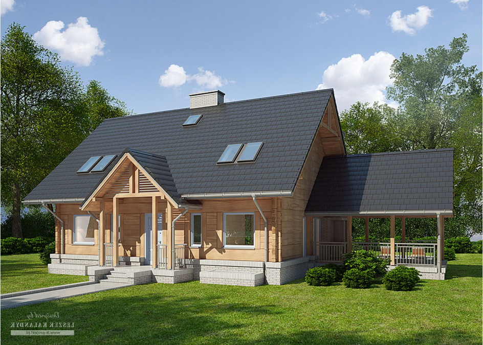 Budowa domu LK&909 (odbicie lustrzane) z New-House