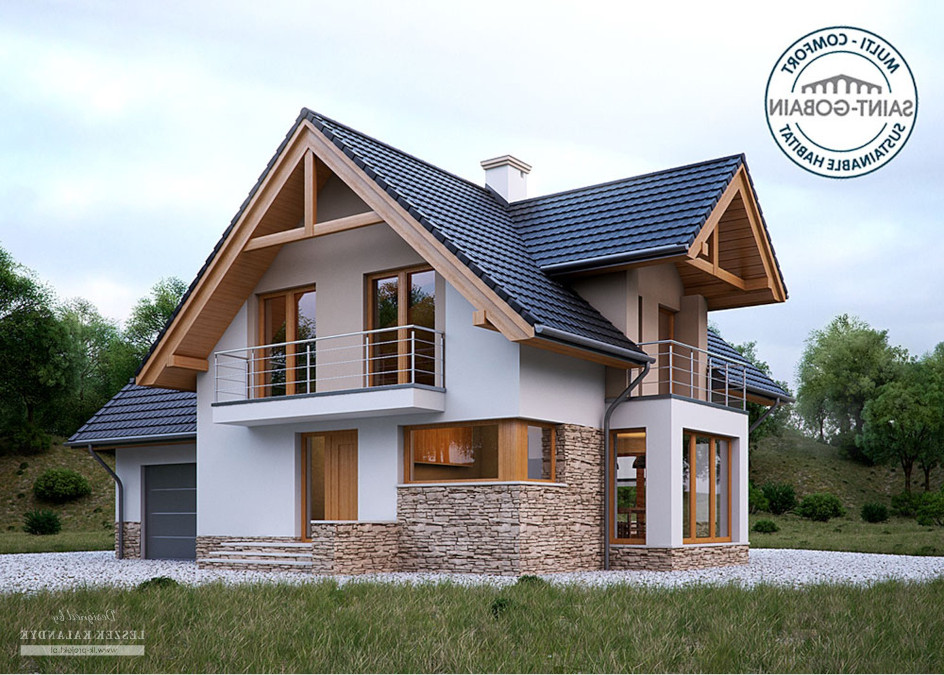 Budowa domu LK&1130 (odbicie lustrzane) z New-House
