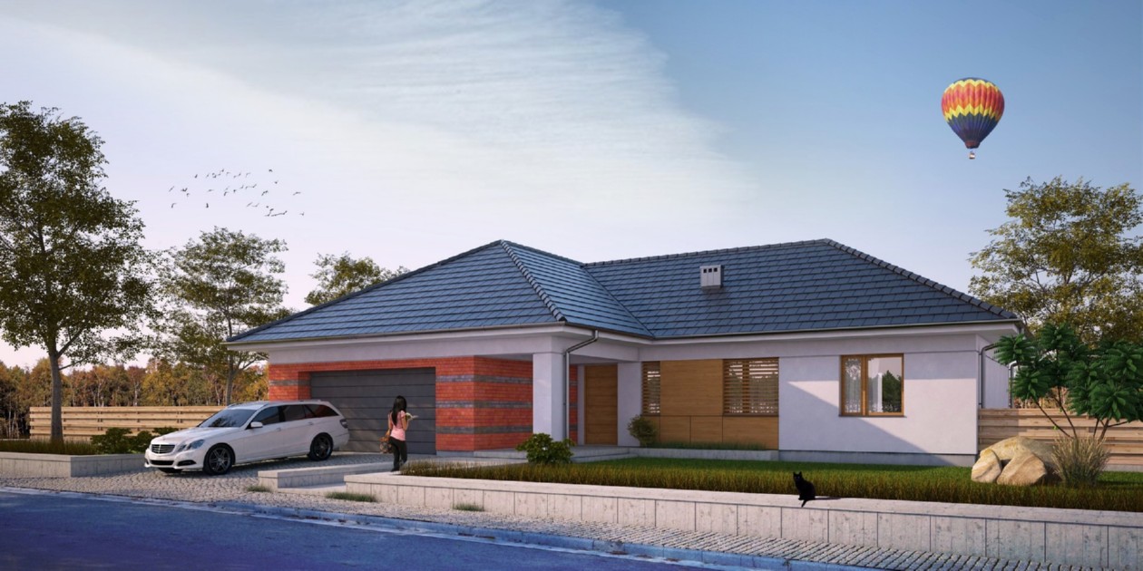 budowa domu Diversus I G2 (Odbicie lustrzane) - New-House