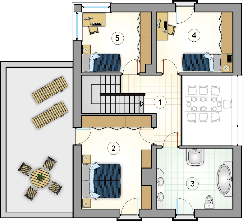 Domus II (odbicie lustrzane) - miniatura 5