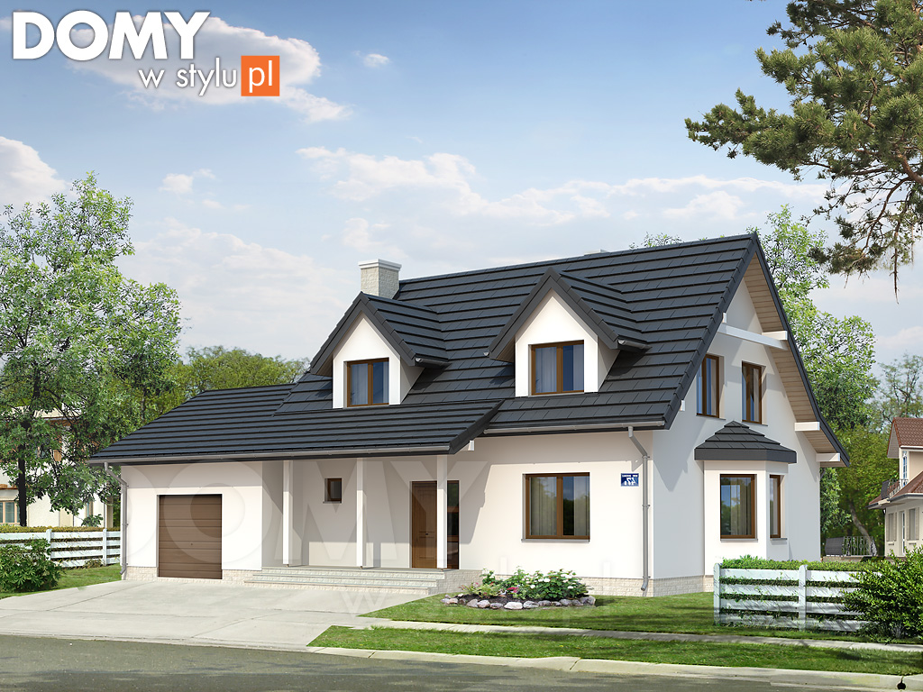 budowa domu Combo 3 (Odbicie lustrzane) - New-House