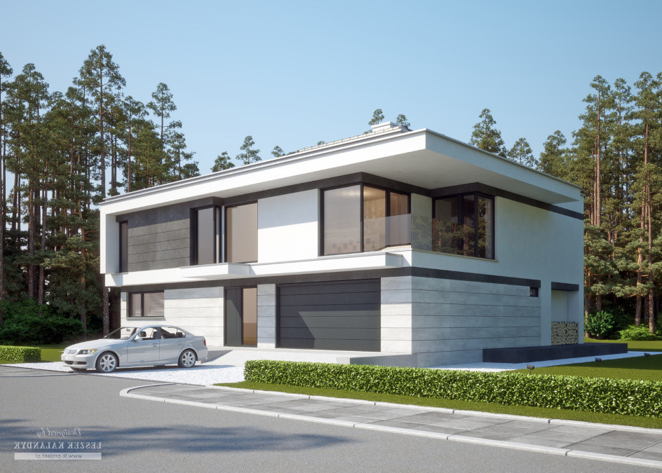 Budowa domu LK&1326 (odbicie lustrzane) z New-House