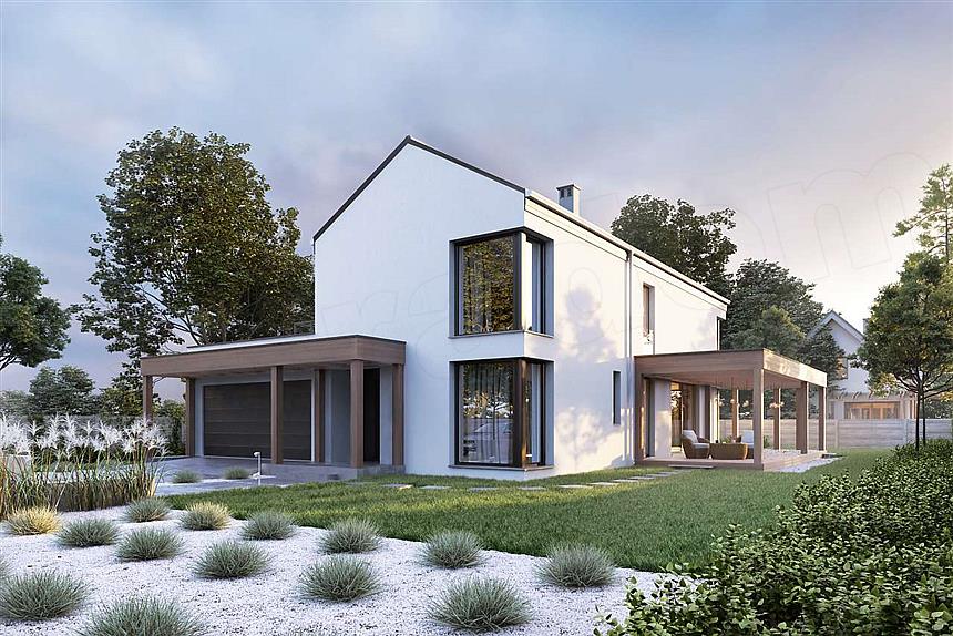 budowa domu Dax DCP365 - New-House