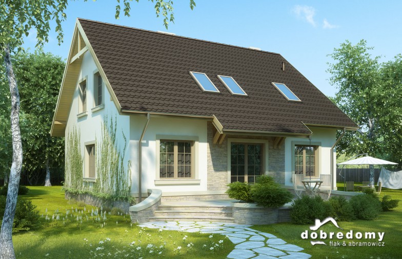 budowa domu Amazonka III odbicie lustrzane - New-House