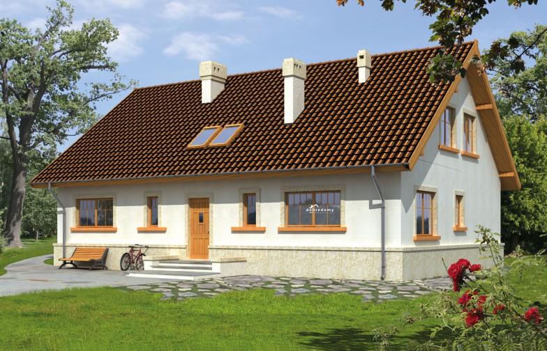 budowa domu Demeter odbicie lustrzane- New-House