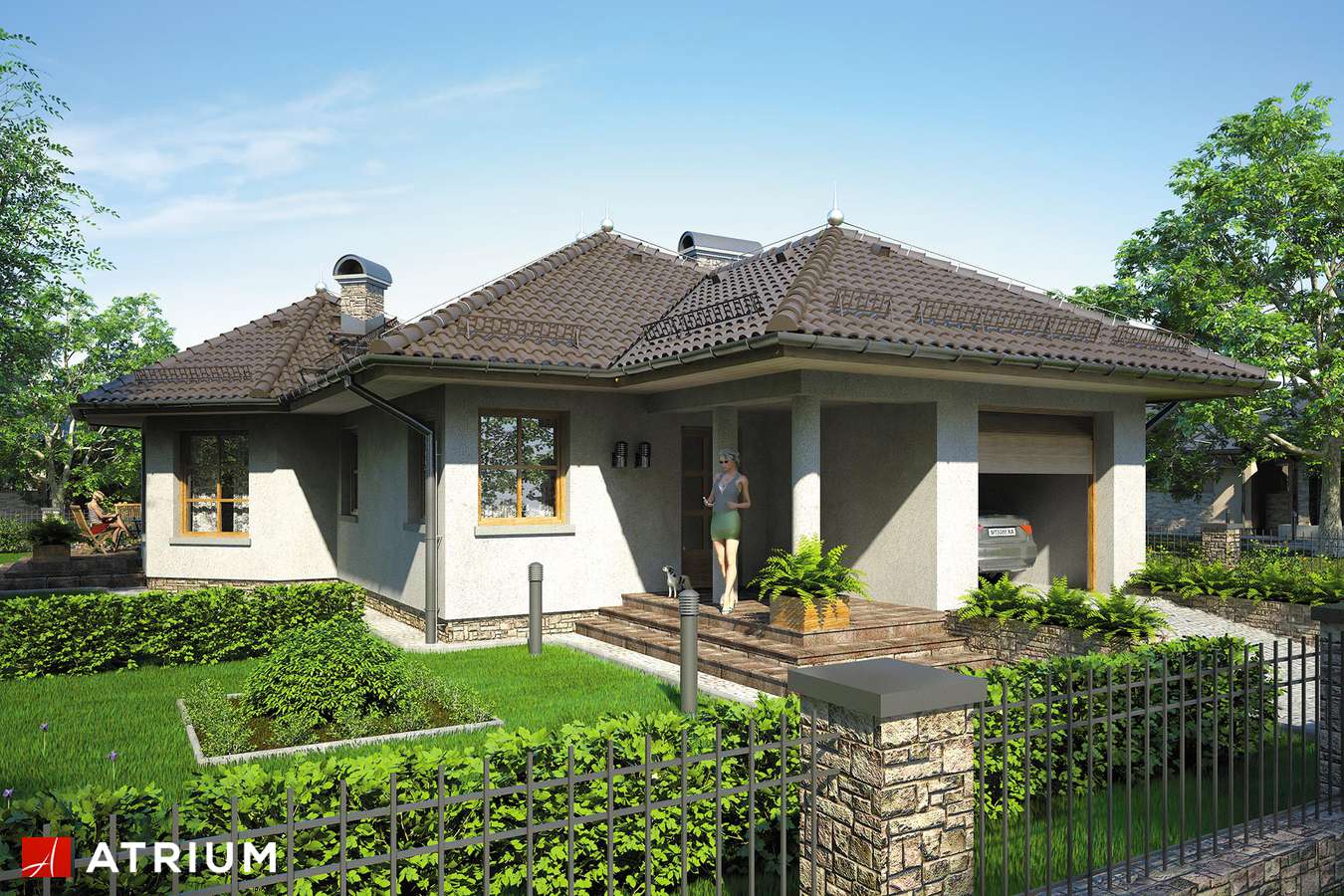 budowa domu Wisienka (odbicie lustrzane) - New-House