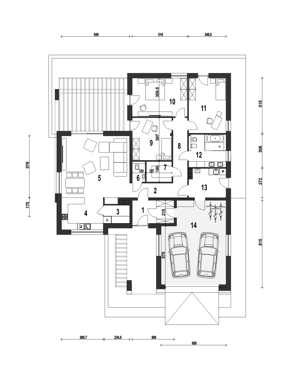 Kasjan z garażem 2-st. [A] - miniatura 10