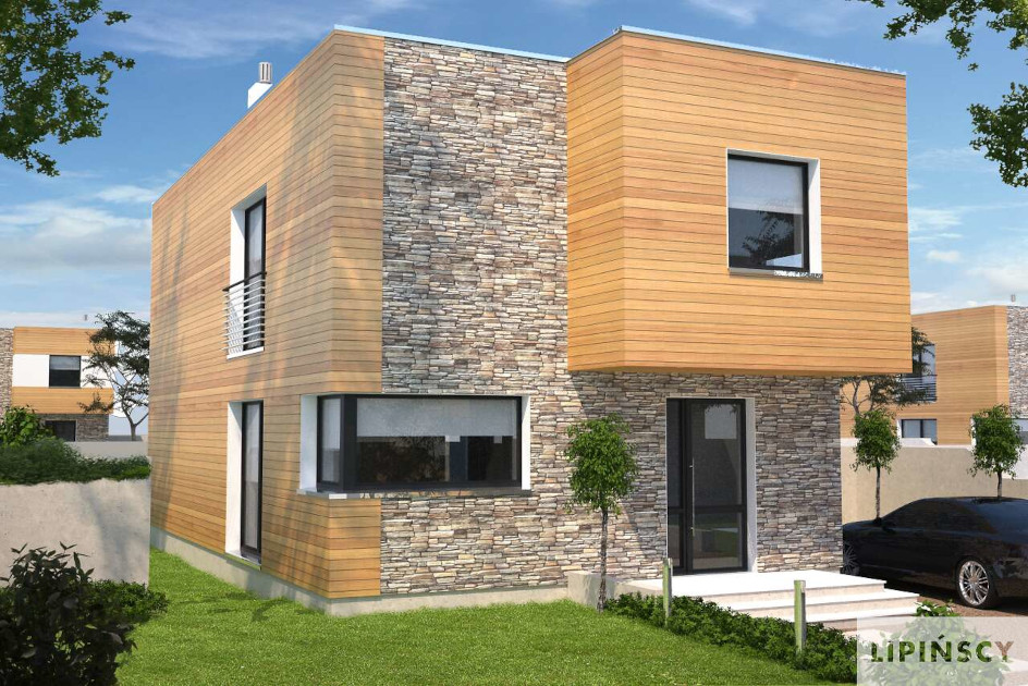 Budowa domu Delft DCP294 (odbicie lustrzane) z New-House