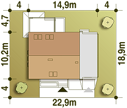 Oleg z garażem 1-st. [A] - miniatura 10