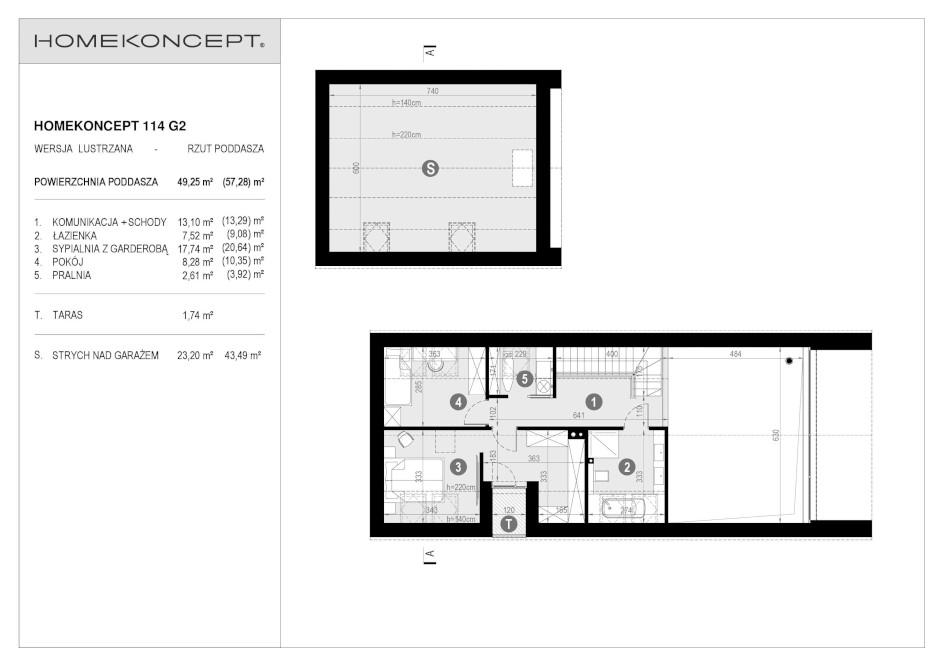 HOMEKONCEPT 114 G2 (odbicie lustrzane) - miniatura 4