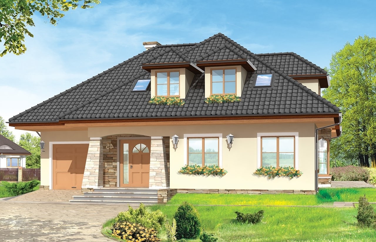 budowa domu Agnieszka 2 new-house