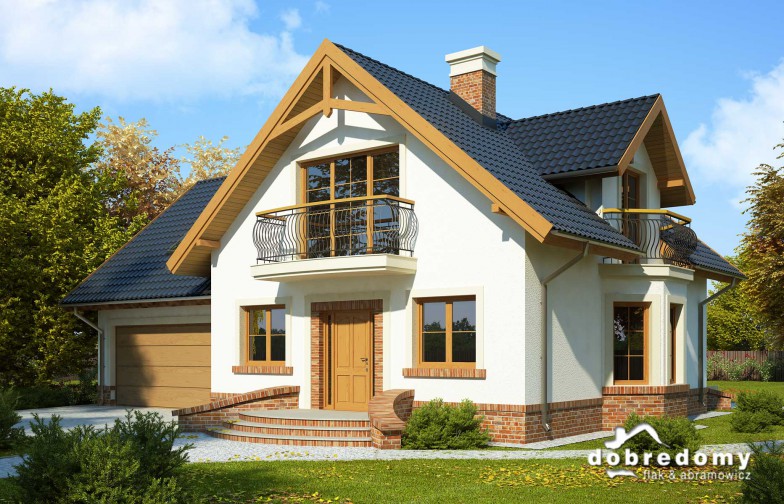 budowa domu Juliusz Mały II odbicie lustrzane - New-House